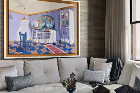 New York City Interior Designers Created A Moody Apartment