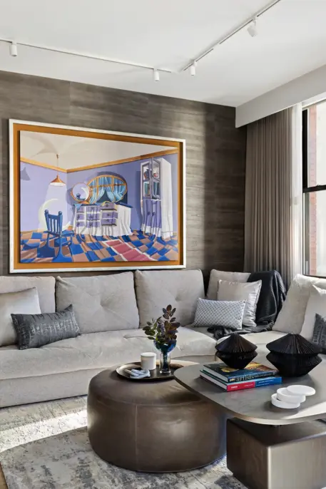 New York City Interior Designers Created A Moody Apartment