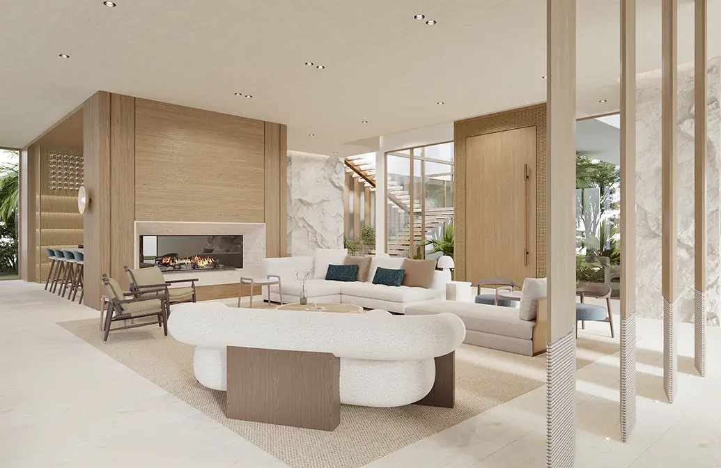 New construction home in Hillsboro Florida by Miami Interior Designers