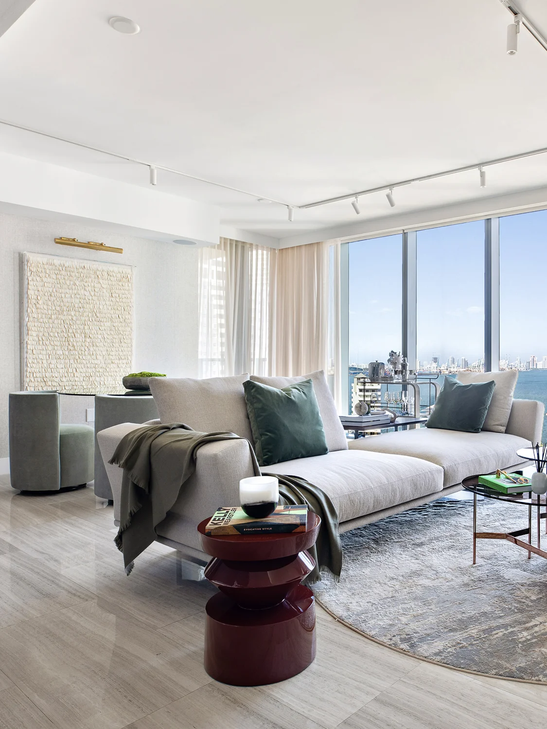 Serene Echo Brickell Condo Interior Design | DKOR Interiors