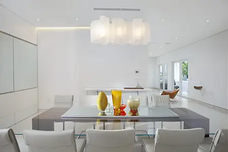 Sophisticated dining space designs by Miami interior designers