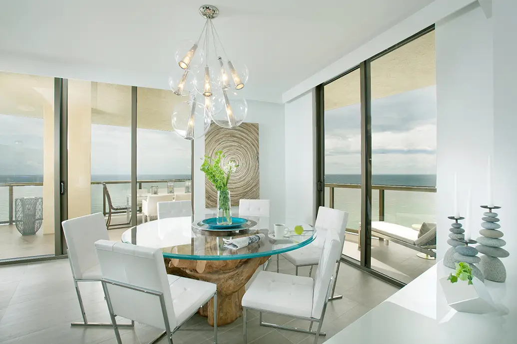 Dining Room Designs Featuring Glass Tables | DKOR Interiors