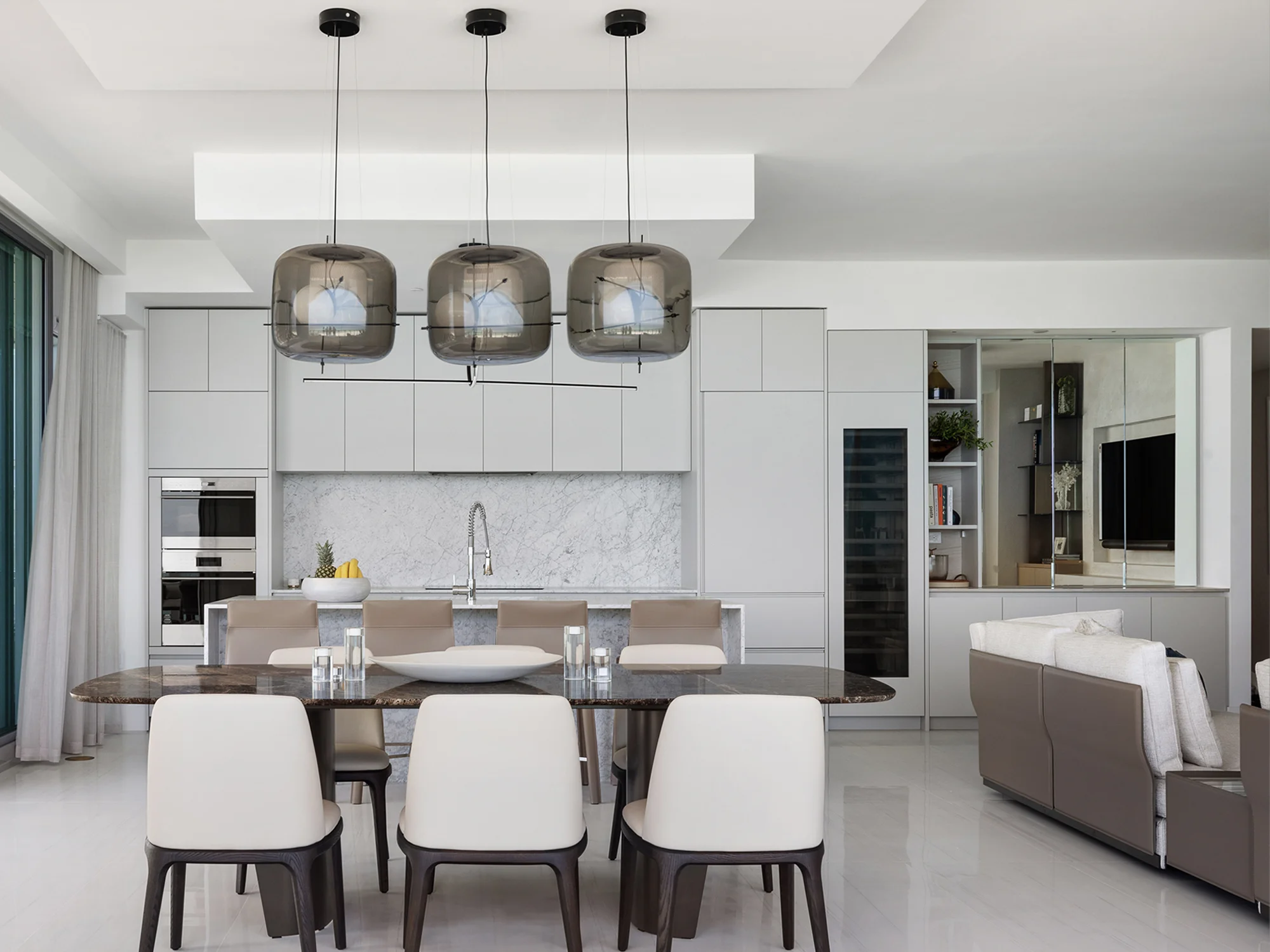 Seaside Sophisticated Condo in Miami | DKOR Interiors